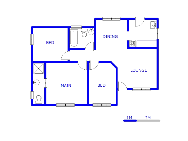 Ground Floor - 69m2 of property for sale in Meredale