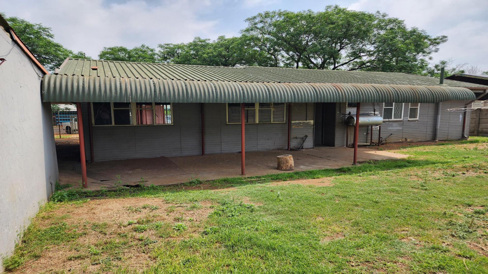 Backyard of property in Sasolburg