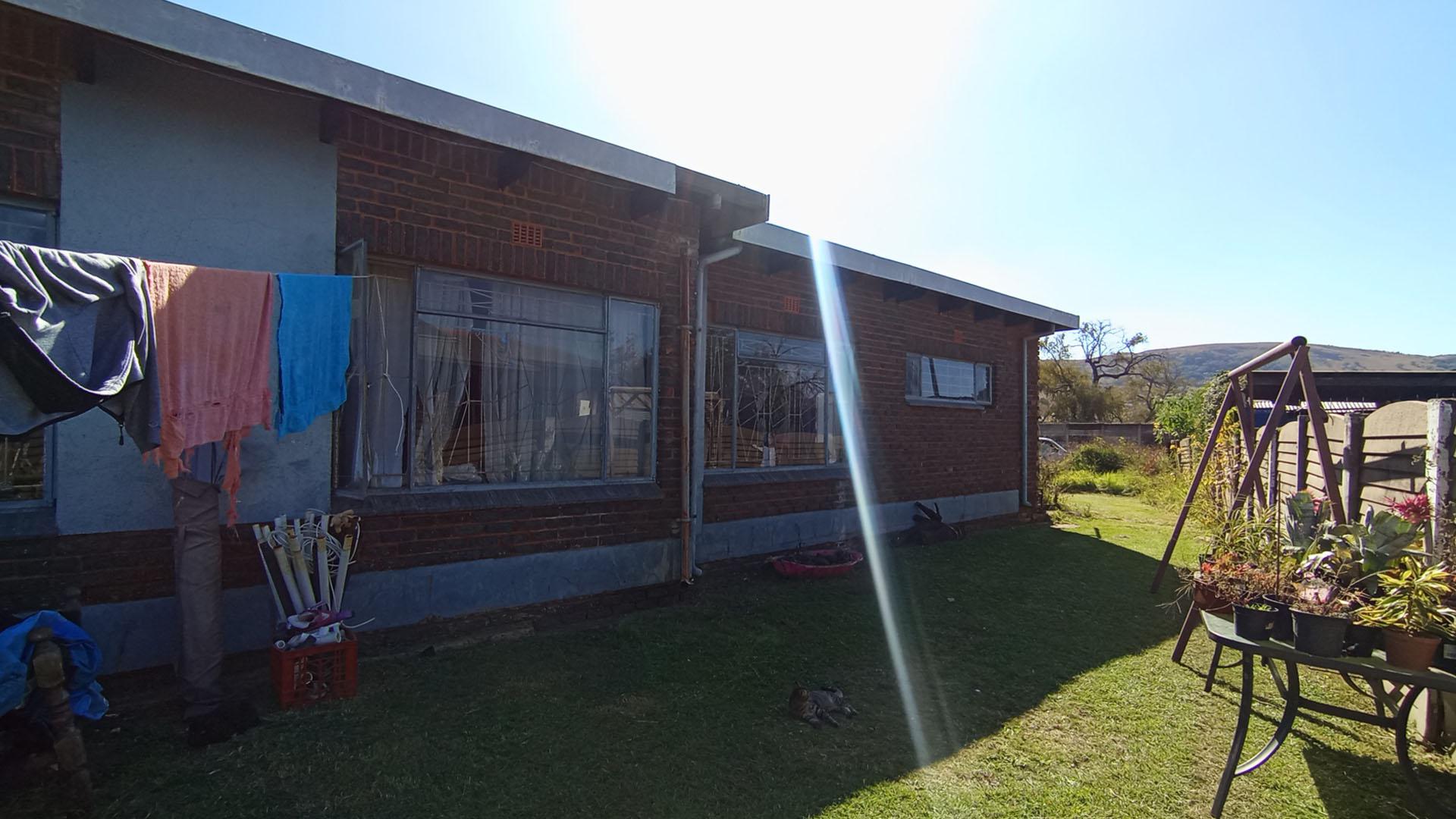 Backyard of property in Booysens