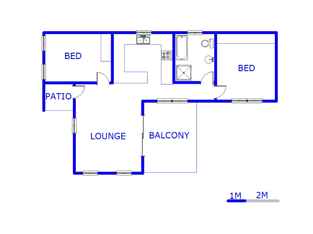 Ground Floor - 90m2 of property for sale in Bassonia Ground Floor - 90m2 of property for sale in Bassonia