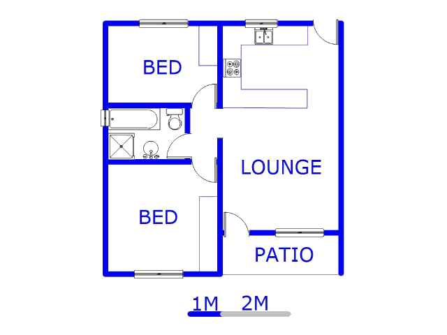 Ground Floor - 59m2 of property for sale in Chloorkop