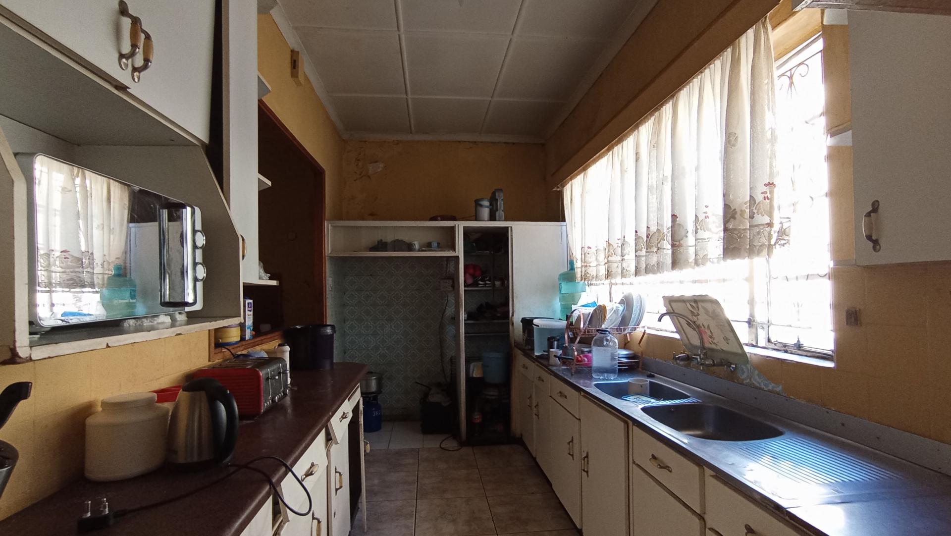 Kitchen of property in Bezuidenhout Valley