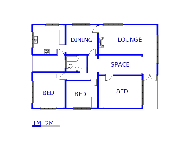 Ground Floor - 143m2 of property for sale in Kensington - JHB