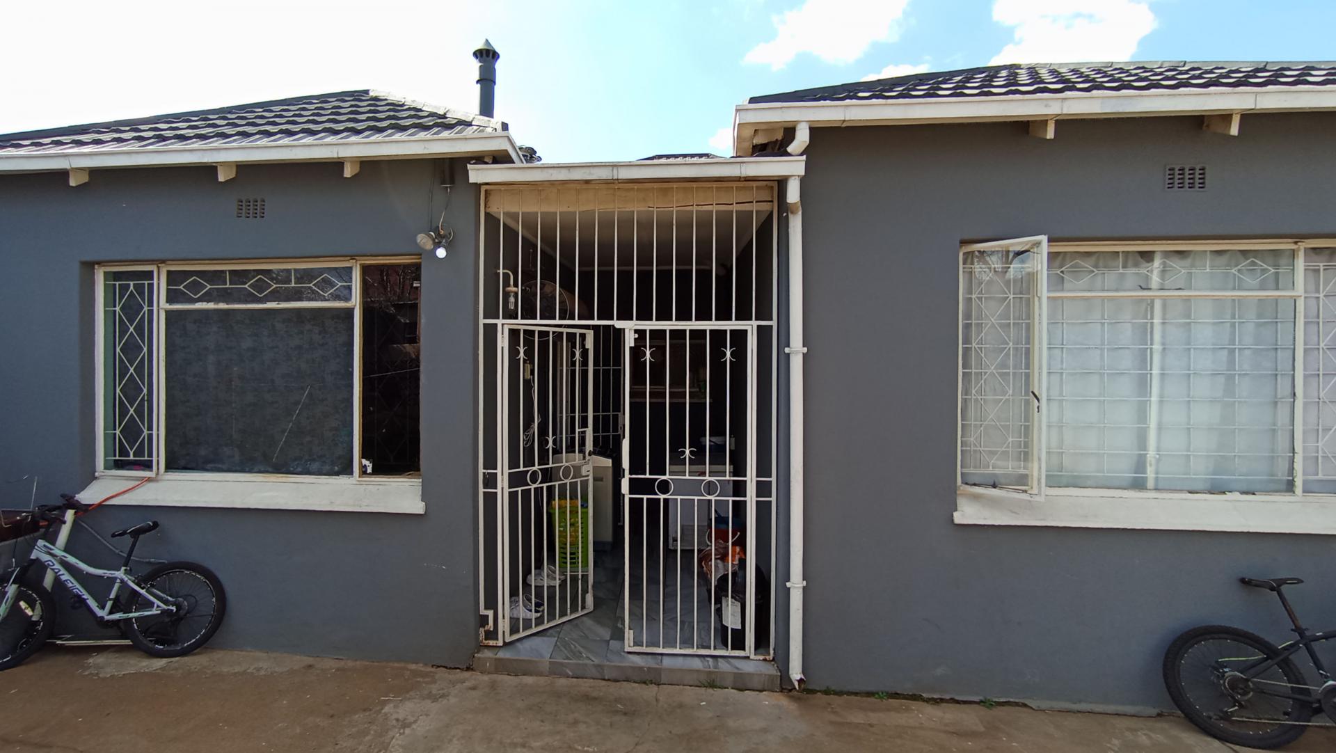 Backyard of property in Kensington - JHB