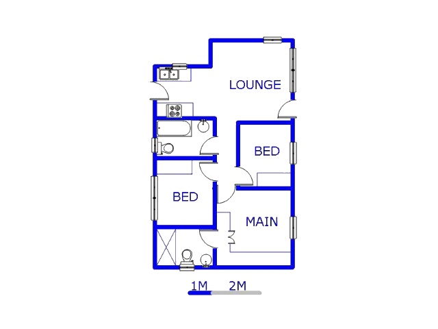 Ground Floor - 61m2 of property for sale in Sky City