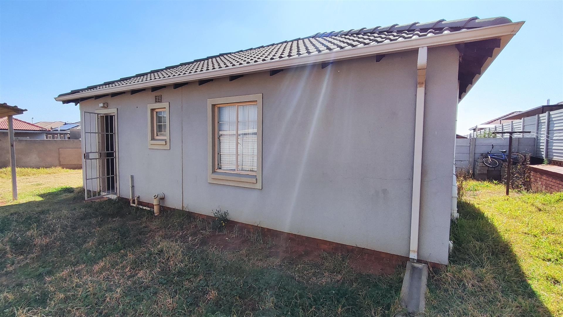 Backyard of property in Sky City