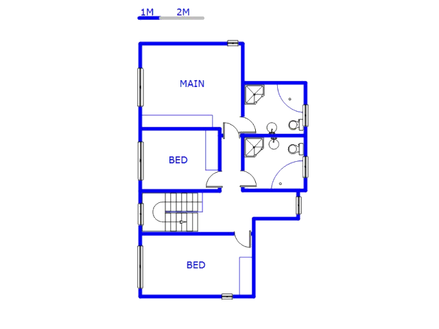 1st Floor - 87m2 of property for sale in Vanderbijlpark