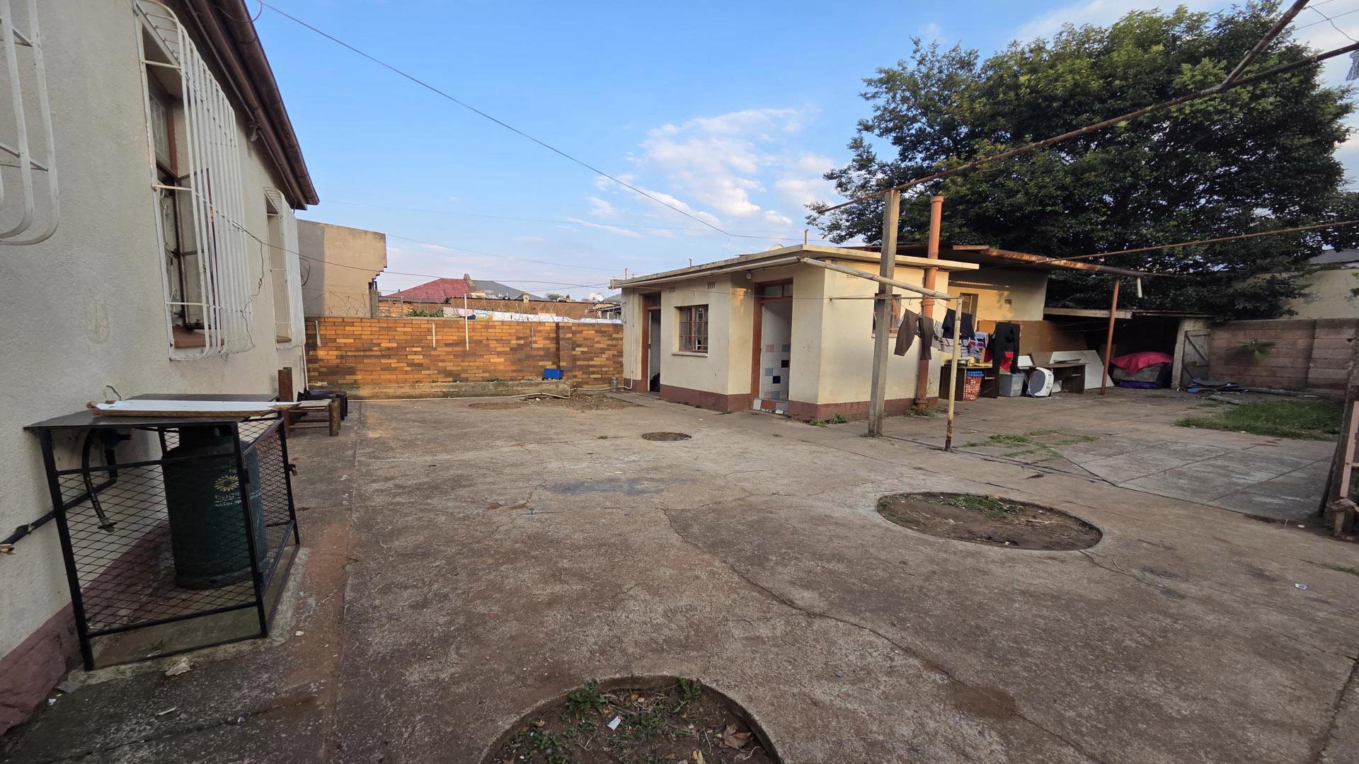 Backyard of property in Forest Hill - JHB