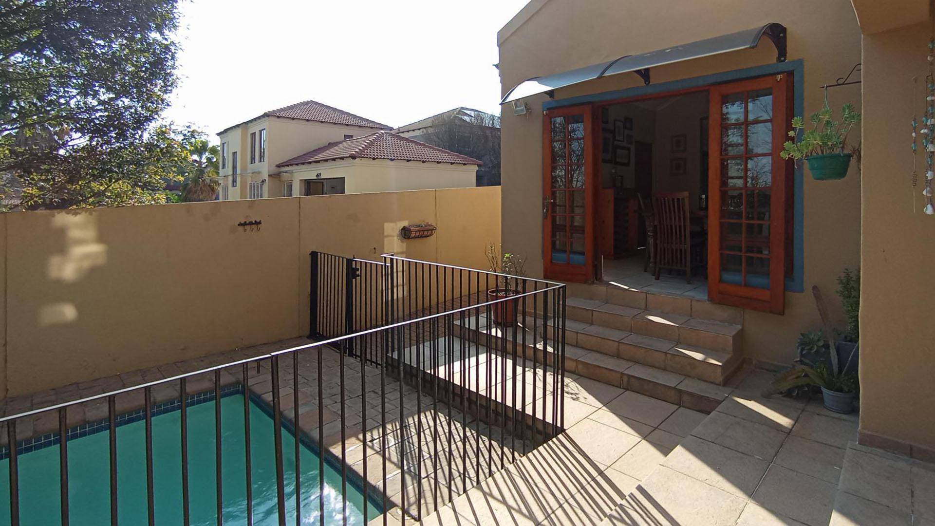 Backyard of property in Witkoppen