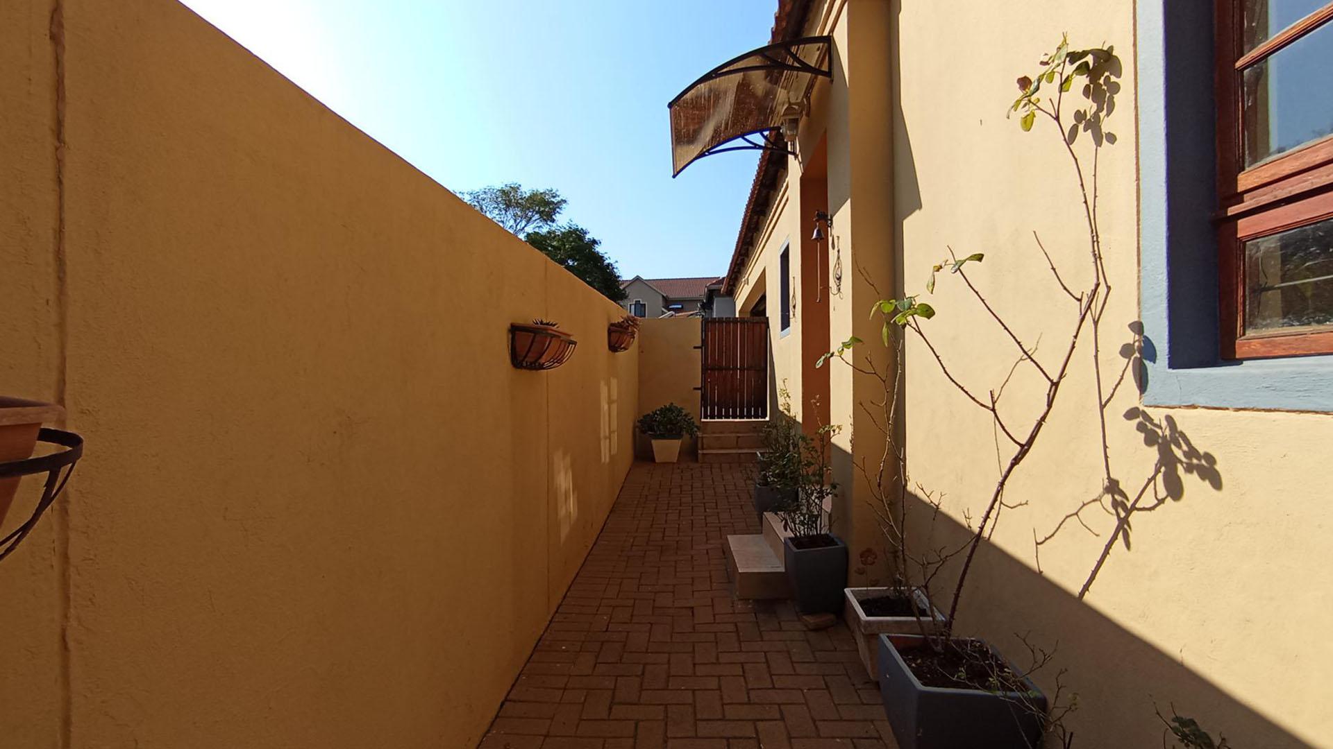 Backyard of property in Witkoppen