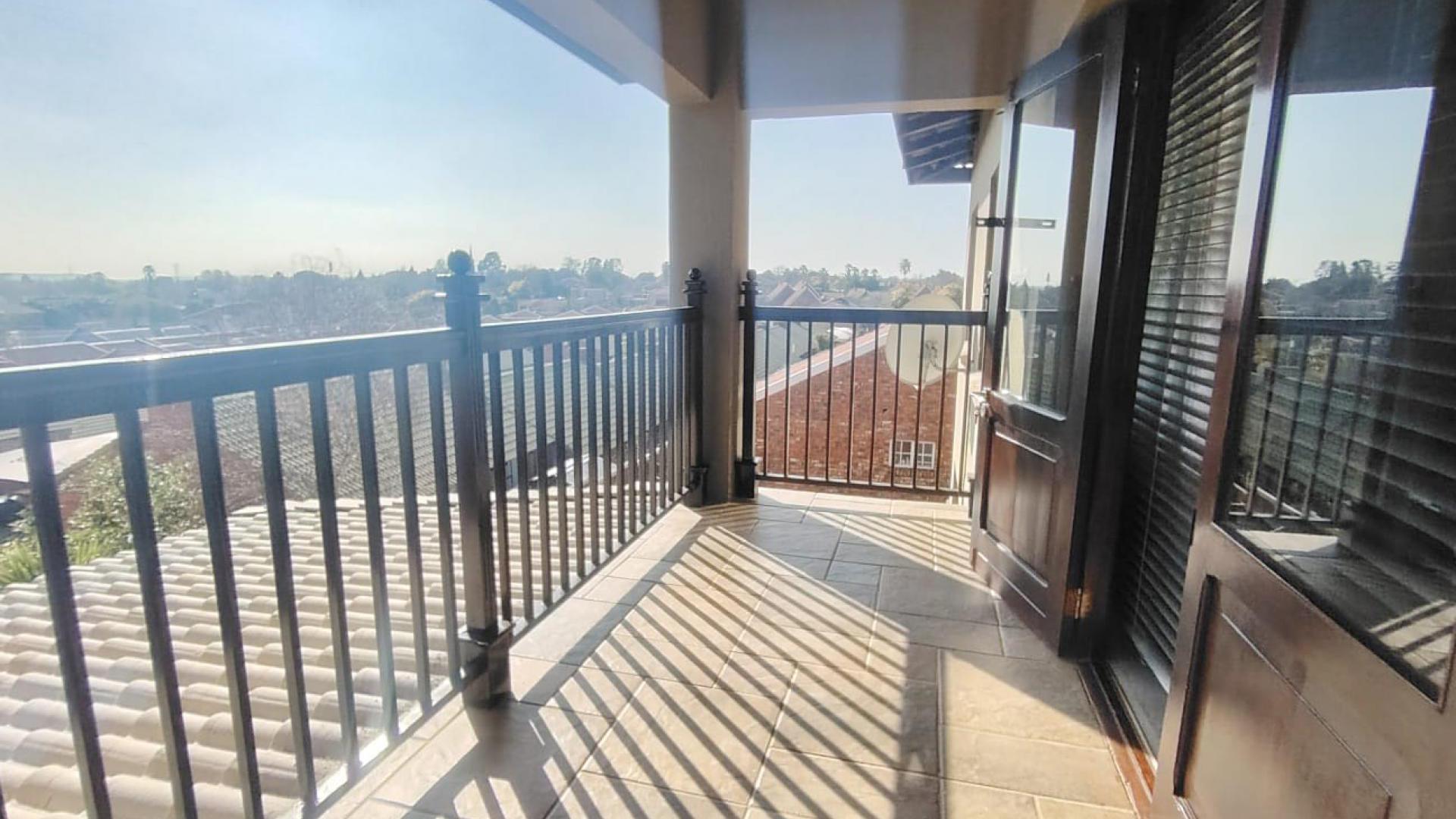 Balcony of property in Bloemfontein