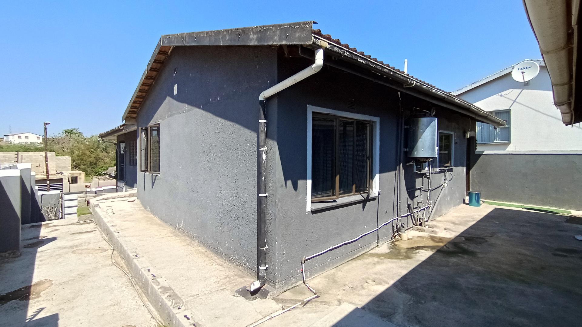 Backyard of property in Newlands East