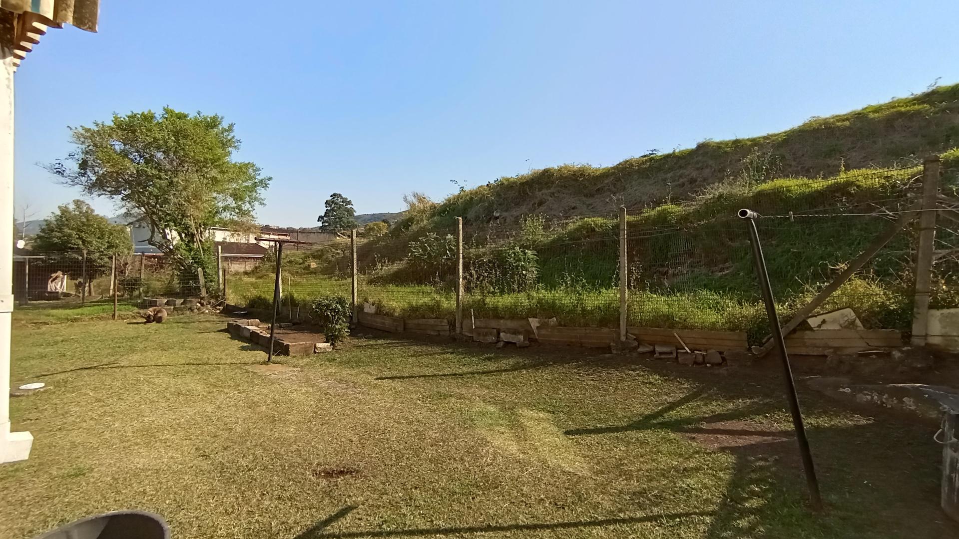 Backyard of property in Bombay Heights