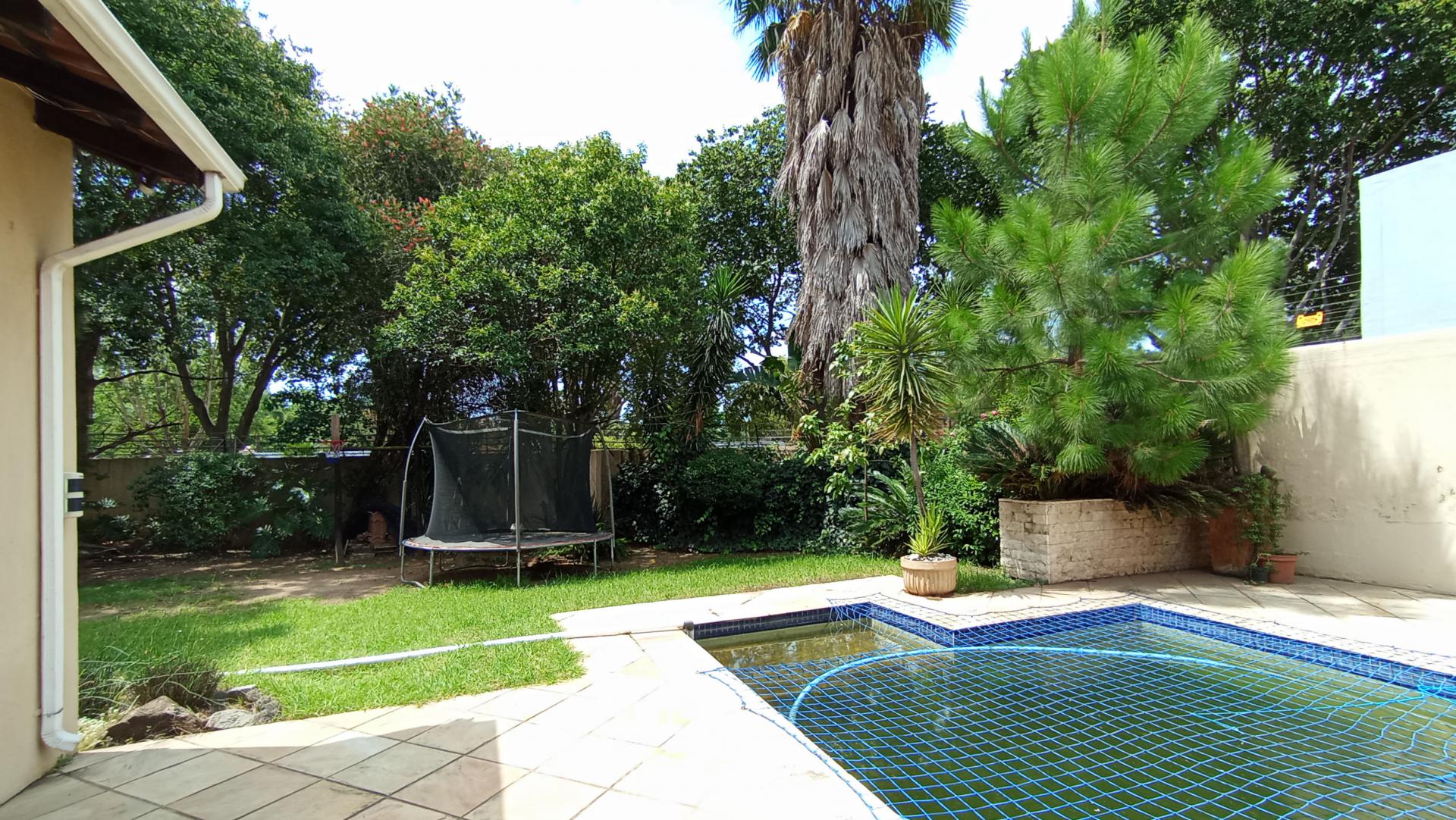 Backyard of property in Paulshof