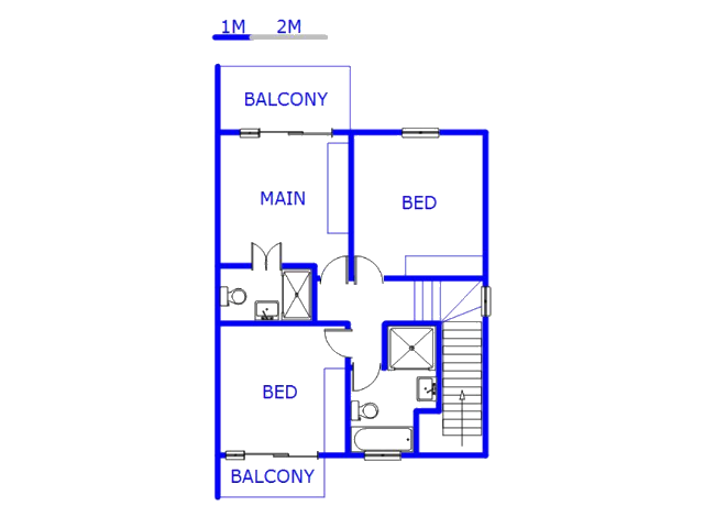 1st Floor - 84m2 of property for sale in Mount Edgecombe 