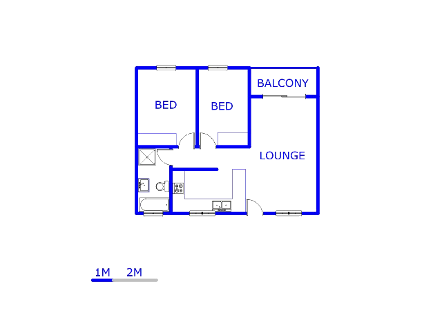Floor plan of the property in Sagewood