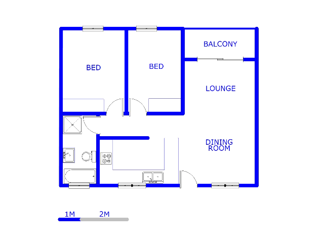Floor plan of the property in Sagewood