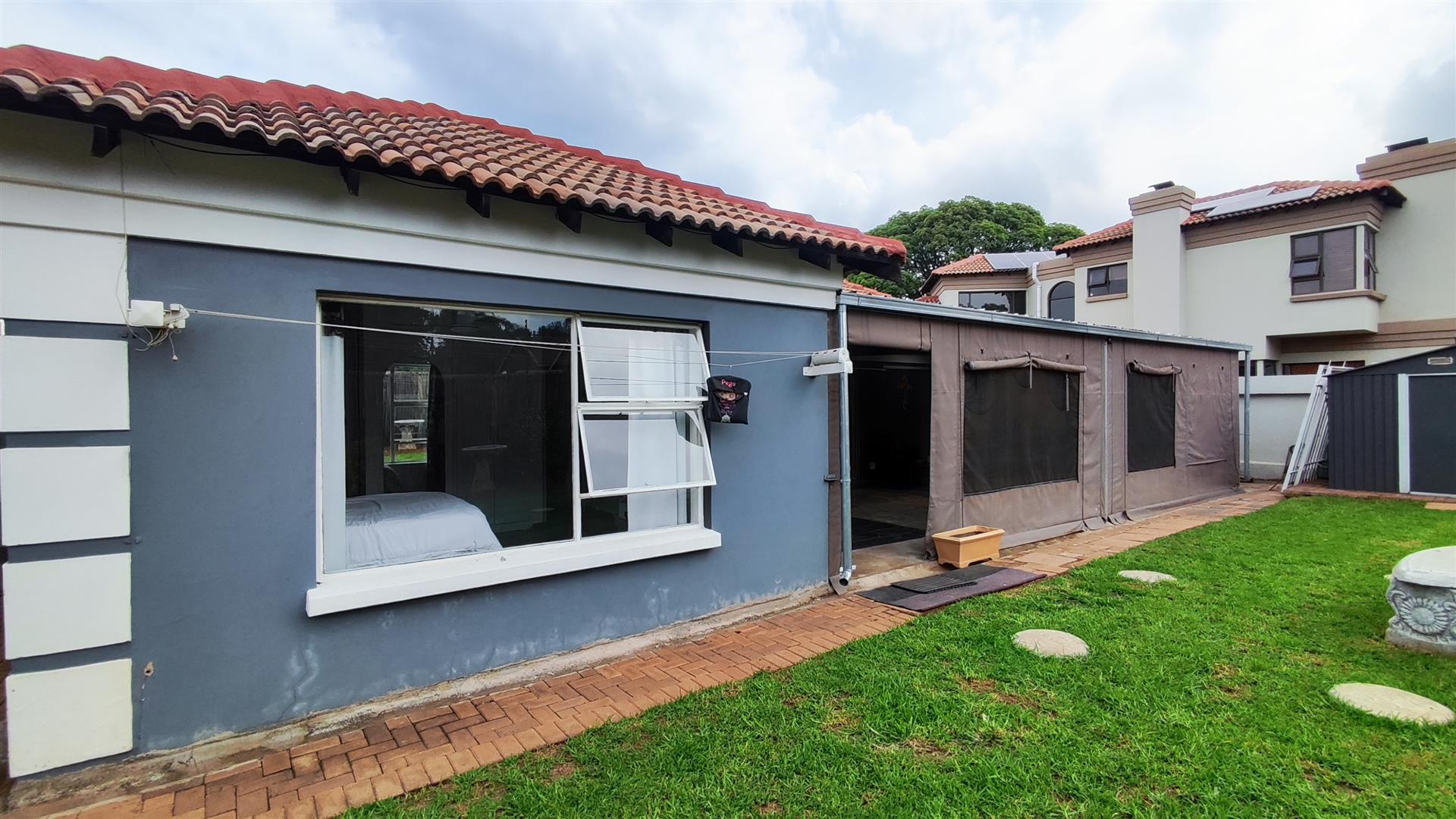 Backyard of property in Van Riebeeckpark