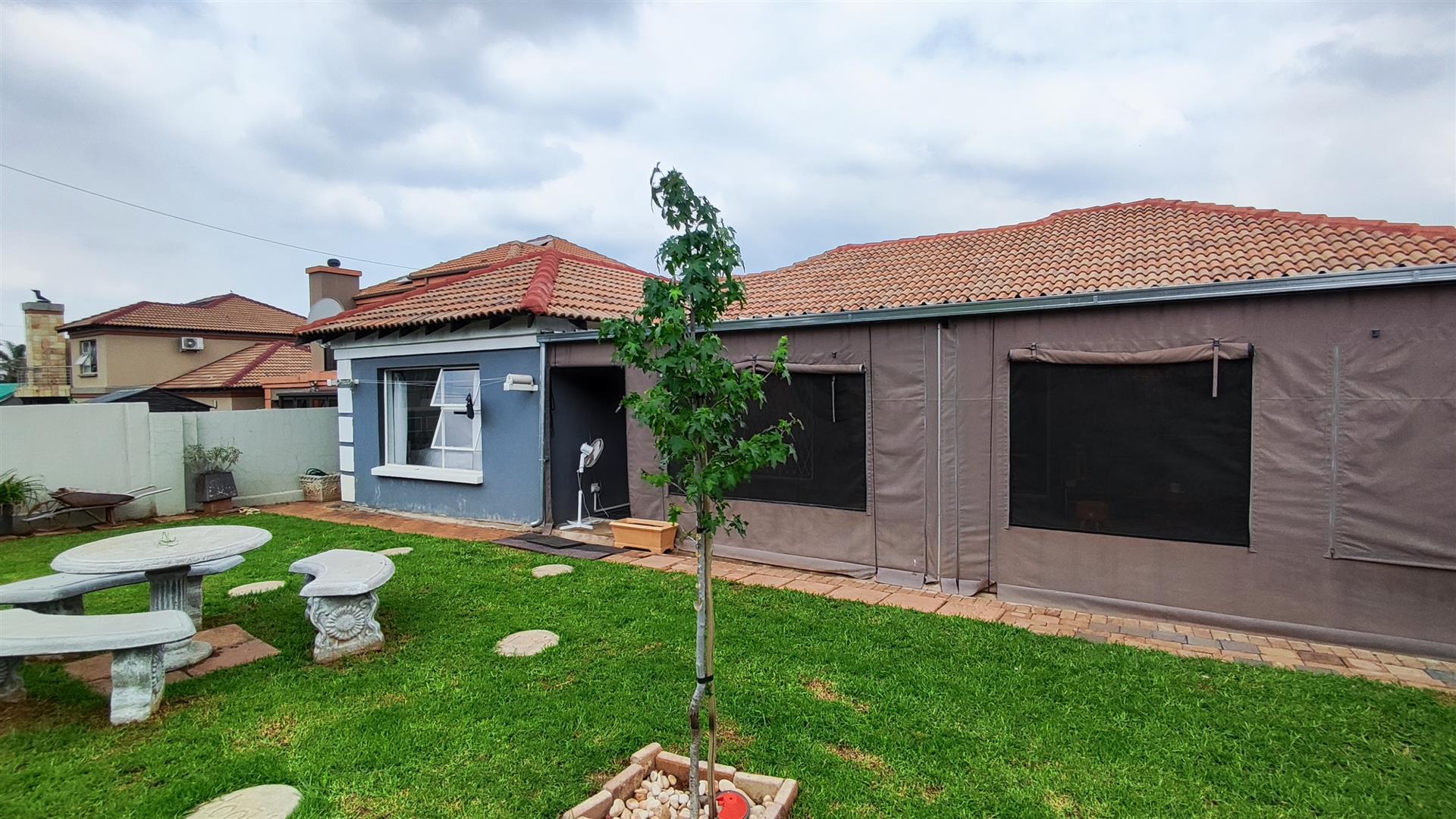 Backyard of property in Van Riebeeckpark