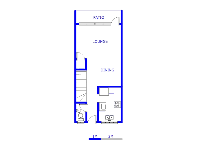 Ground Floor - 44m2 of property for sale in Haddon