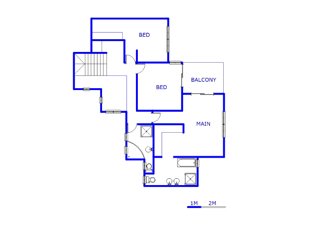 1st Floor - 111m2 of property for sale in Homes Haven