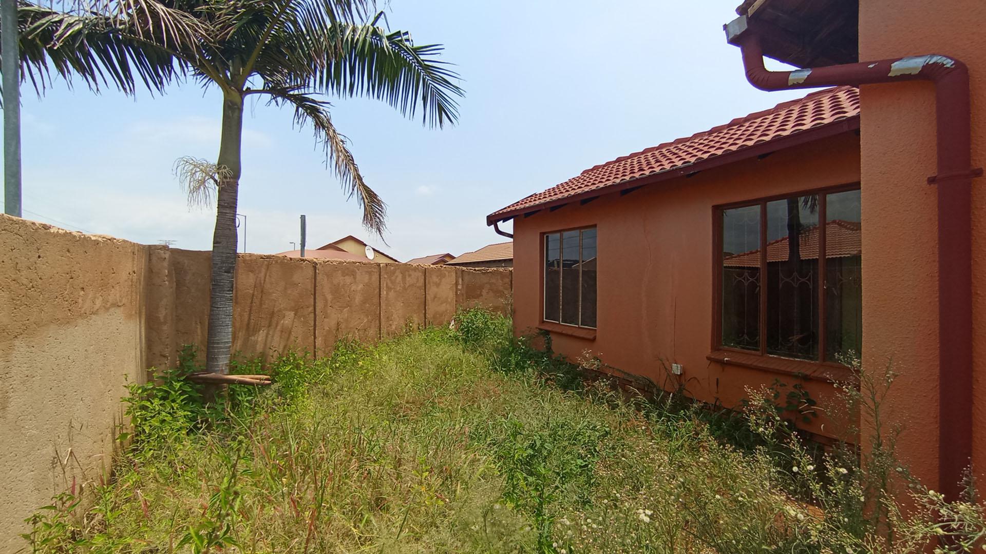 Backyard of property in Soshanguve East