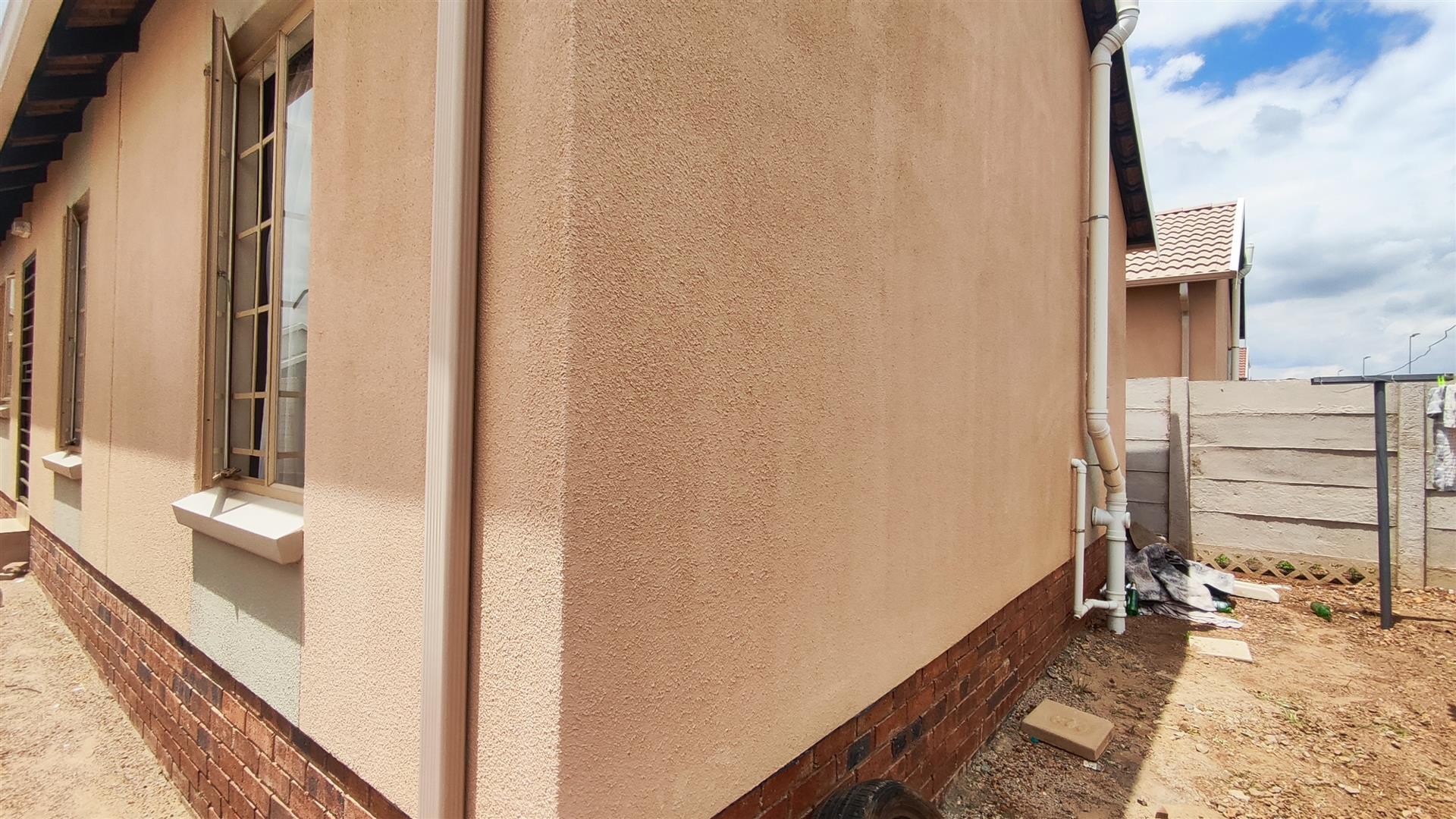 Backyard of property in Palm Ridge