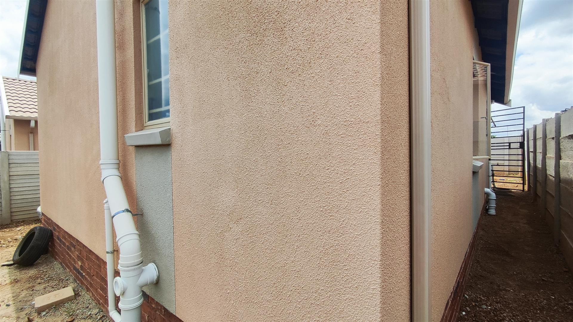 Backyard of property in Palm Ridge