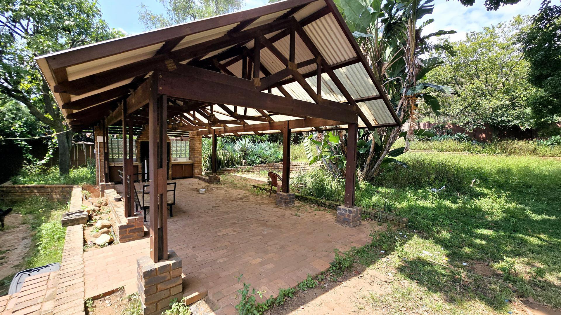 Braai Area of property in Meyerspark