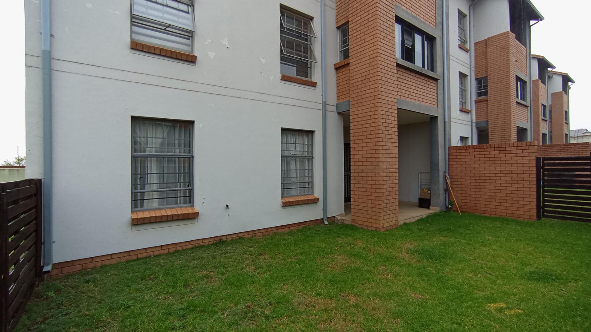 Backyard of property in Sagewood