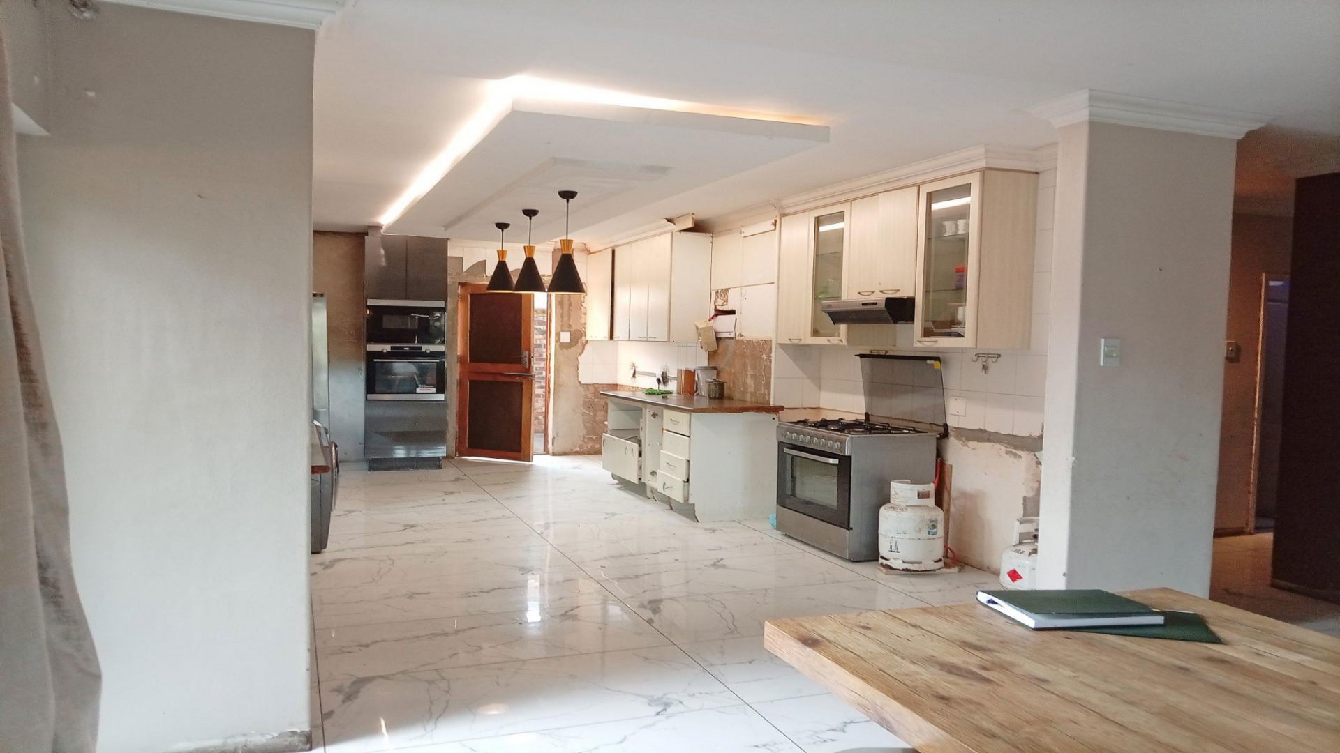 Kitchen of property in South End