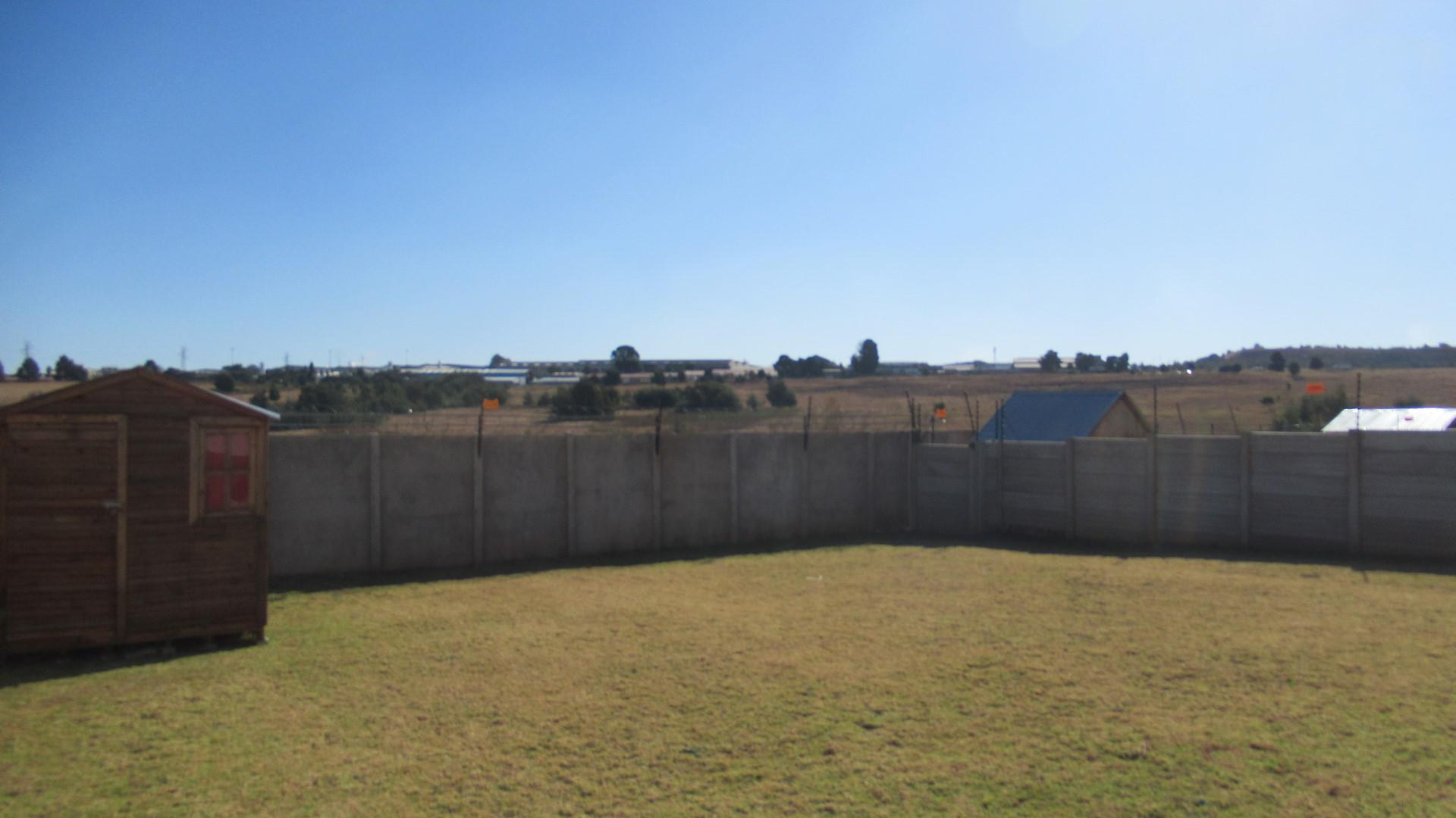 Backyard of property in Mindalore