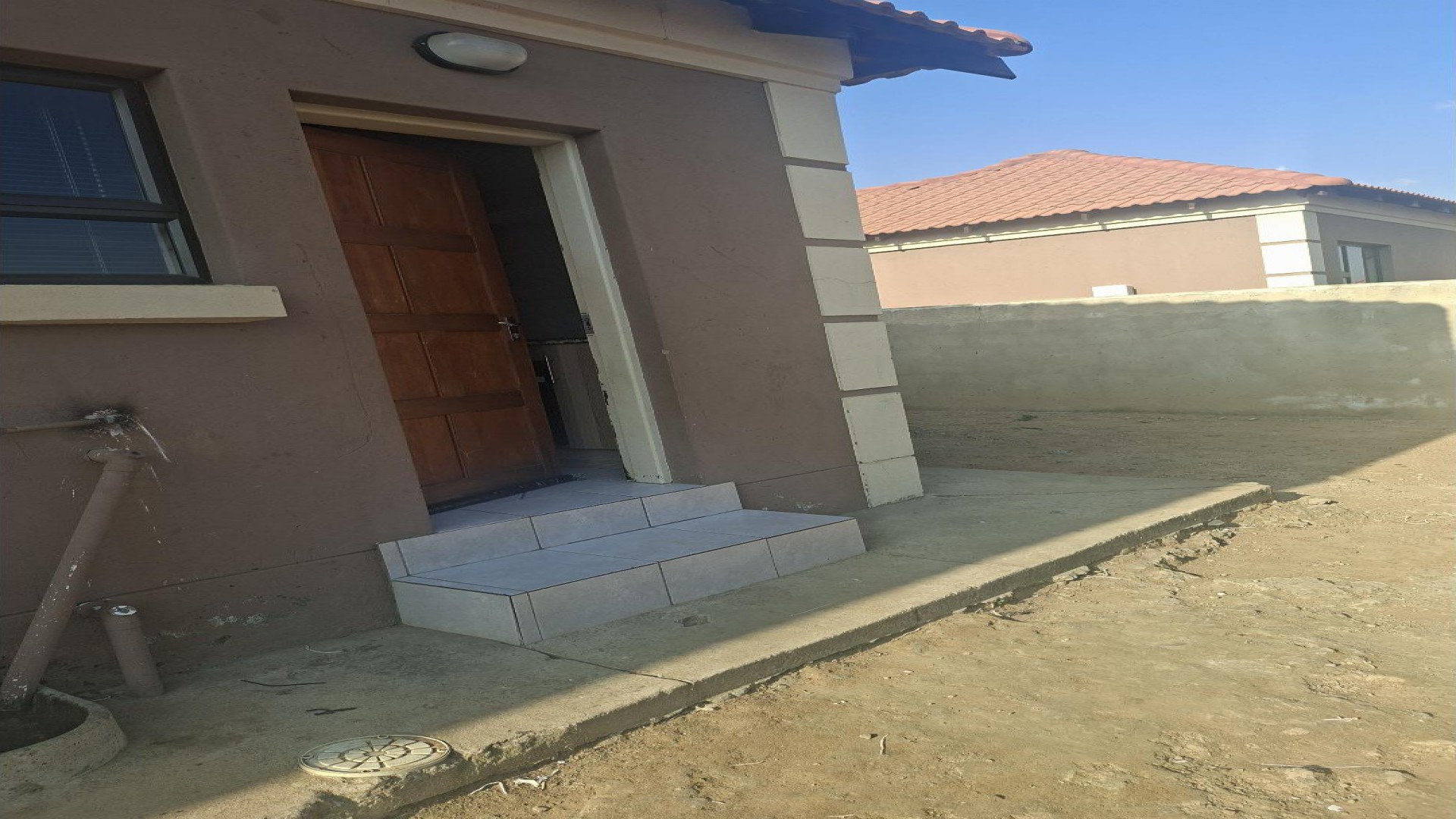 Backyard of property in Ermelo