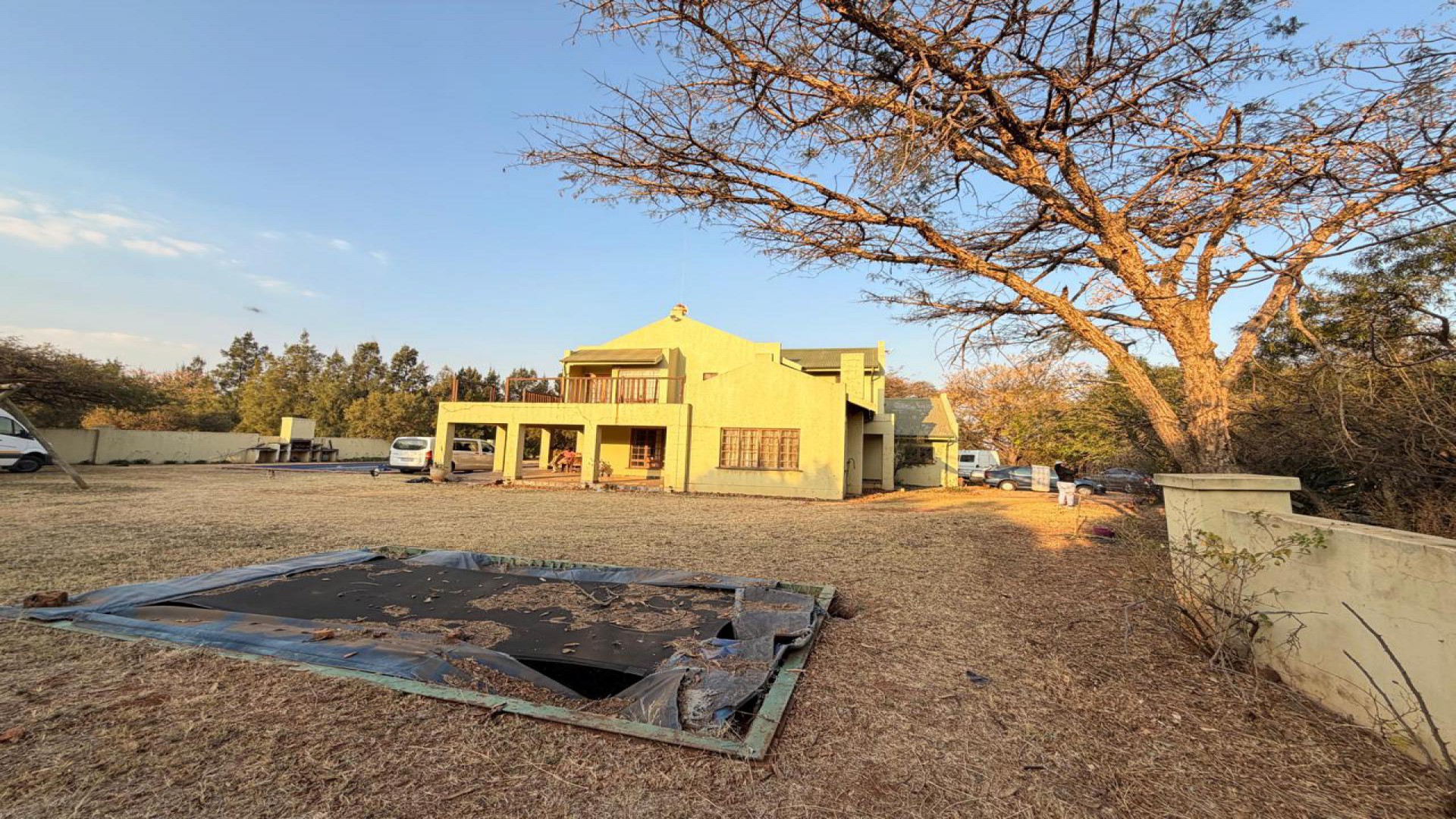 Backyard of property in Olievenhoutbos