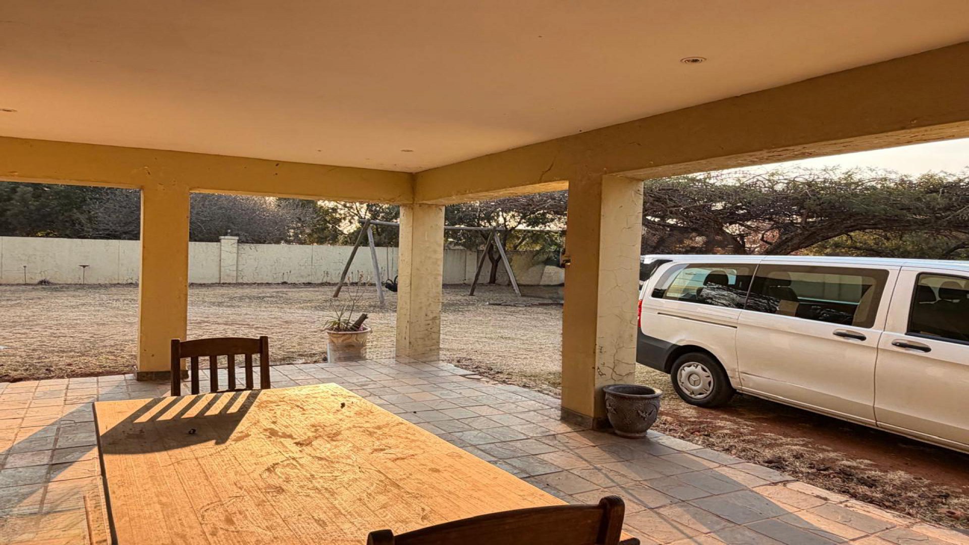 Patio of property in Olievenhoutbos