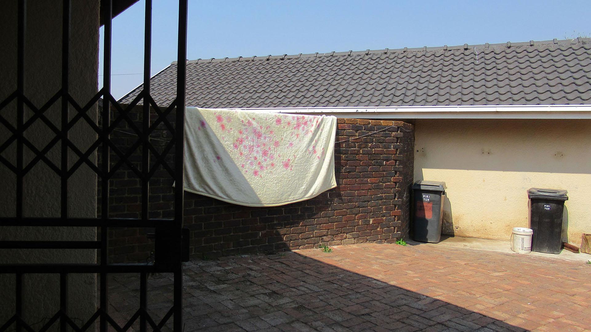 Backyard of property in Witpoortjie