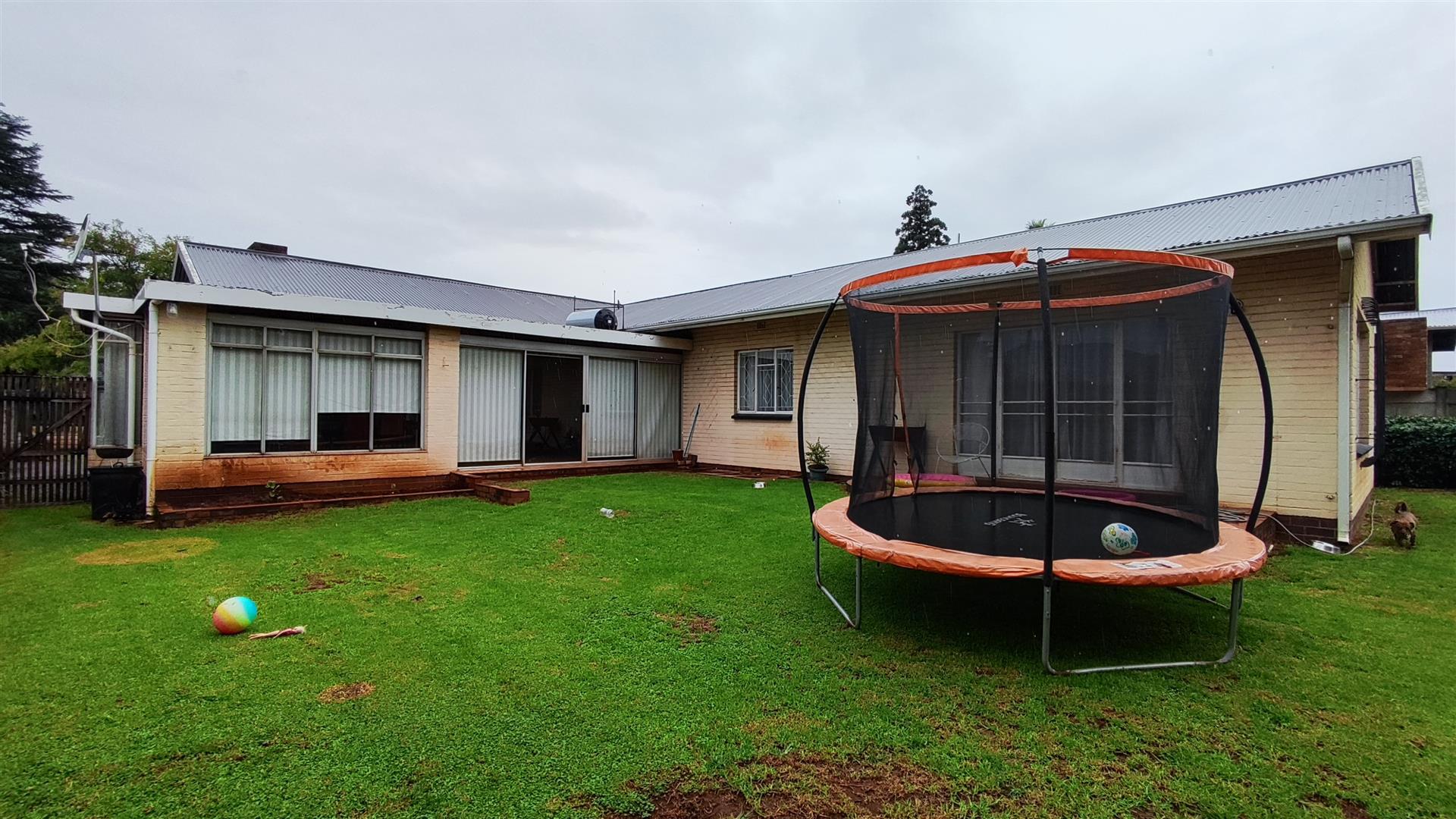 Backyard of property in Brenthurst