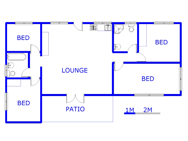Ground Floor - 126m2 of property for sale in Vaal Oewer