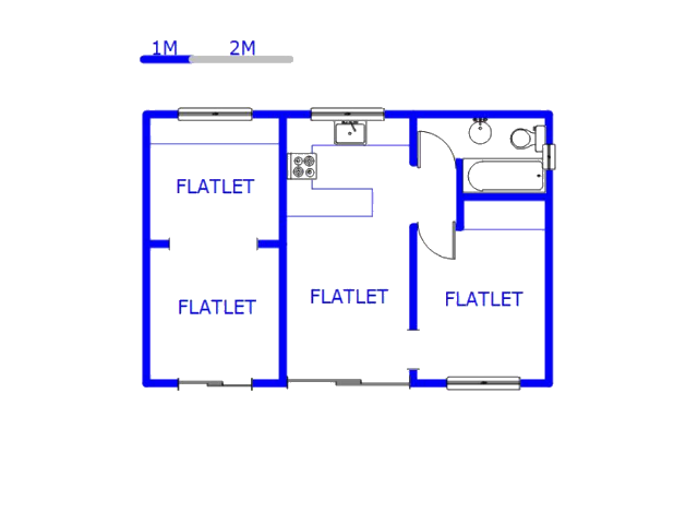 Ground Floor - 49m2 of property for sale in Crossmoor