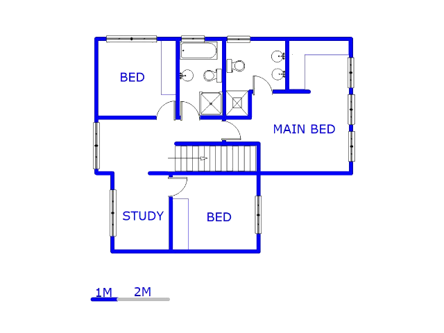 1st Floor - 76m2 of property for sale in Homes Haven