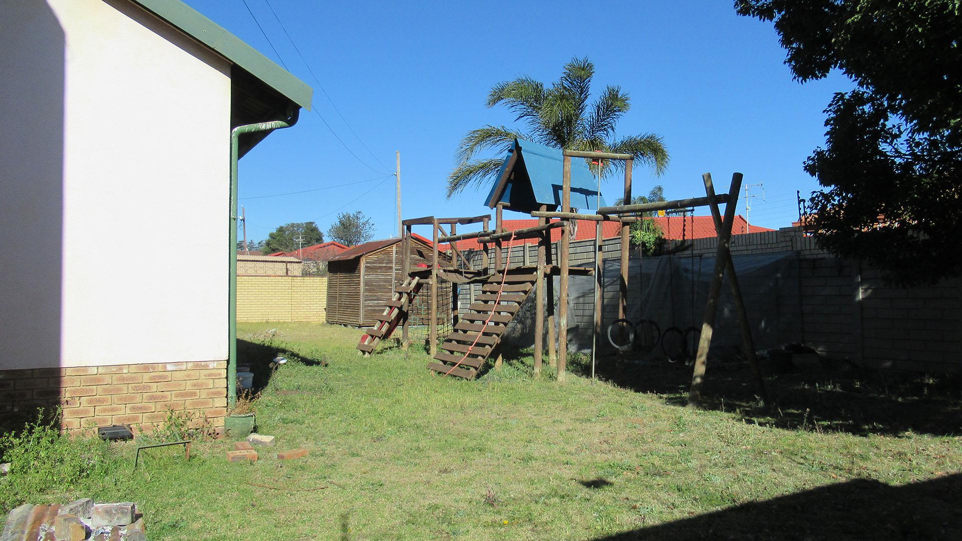 Backyard of property in Wilropark