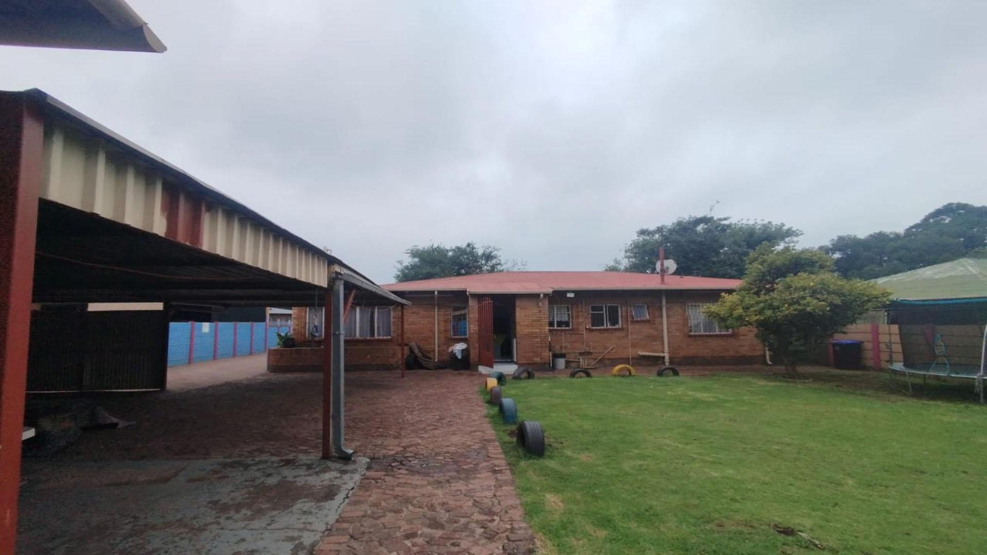 Backyard of property in Vanderbijlpark