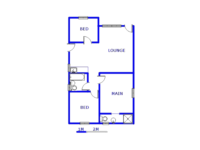 Ground Floor - 75m2 of property for sale in Dawn Park