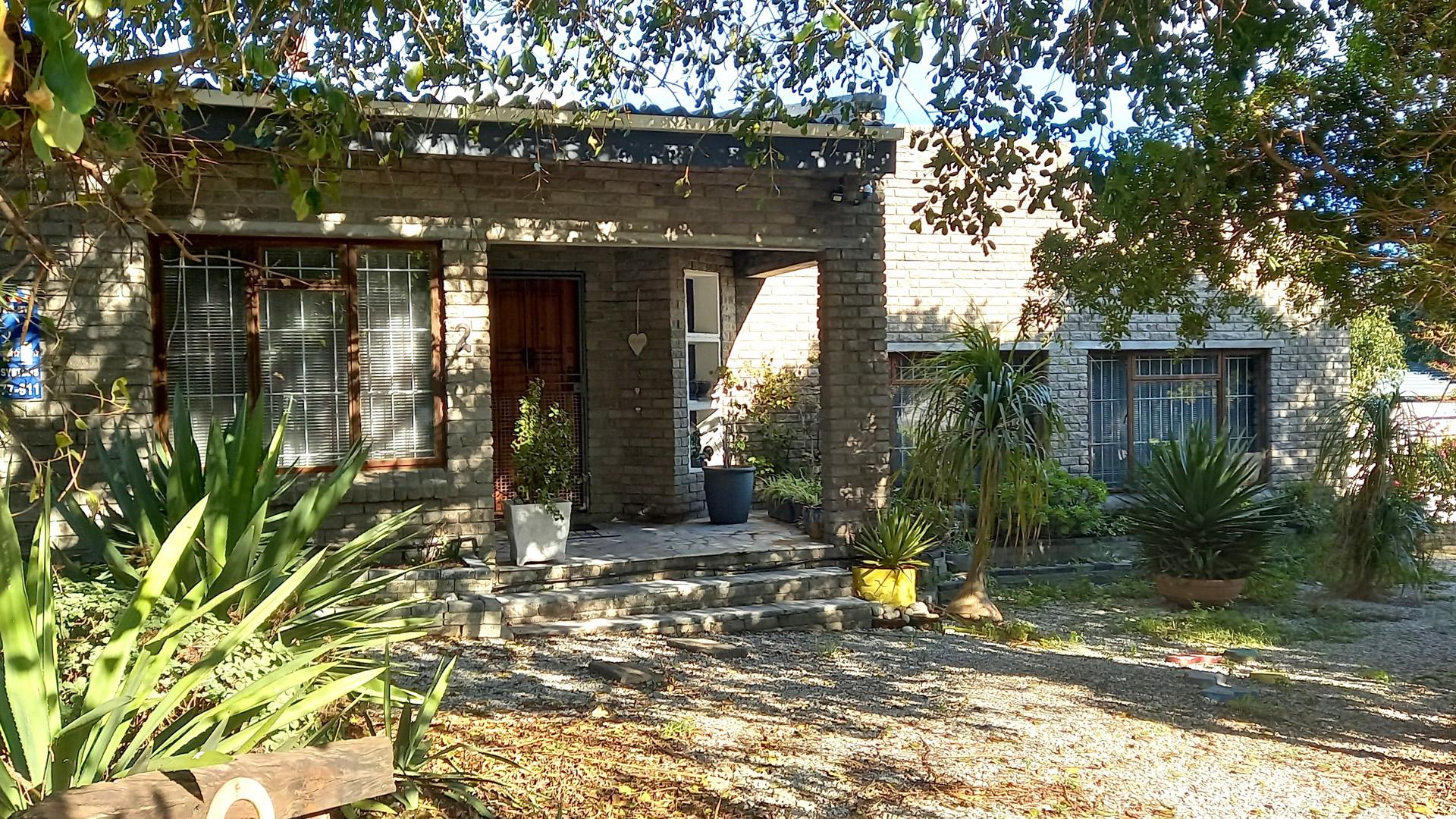 Patio of property in Van Dyks Bay