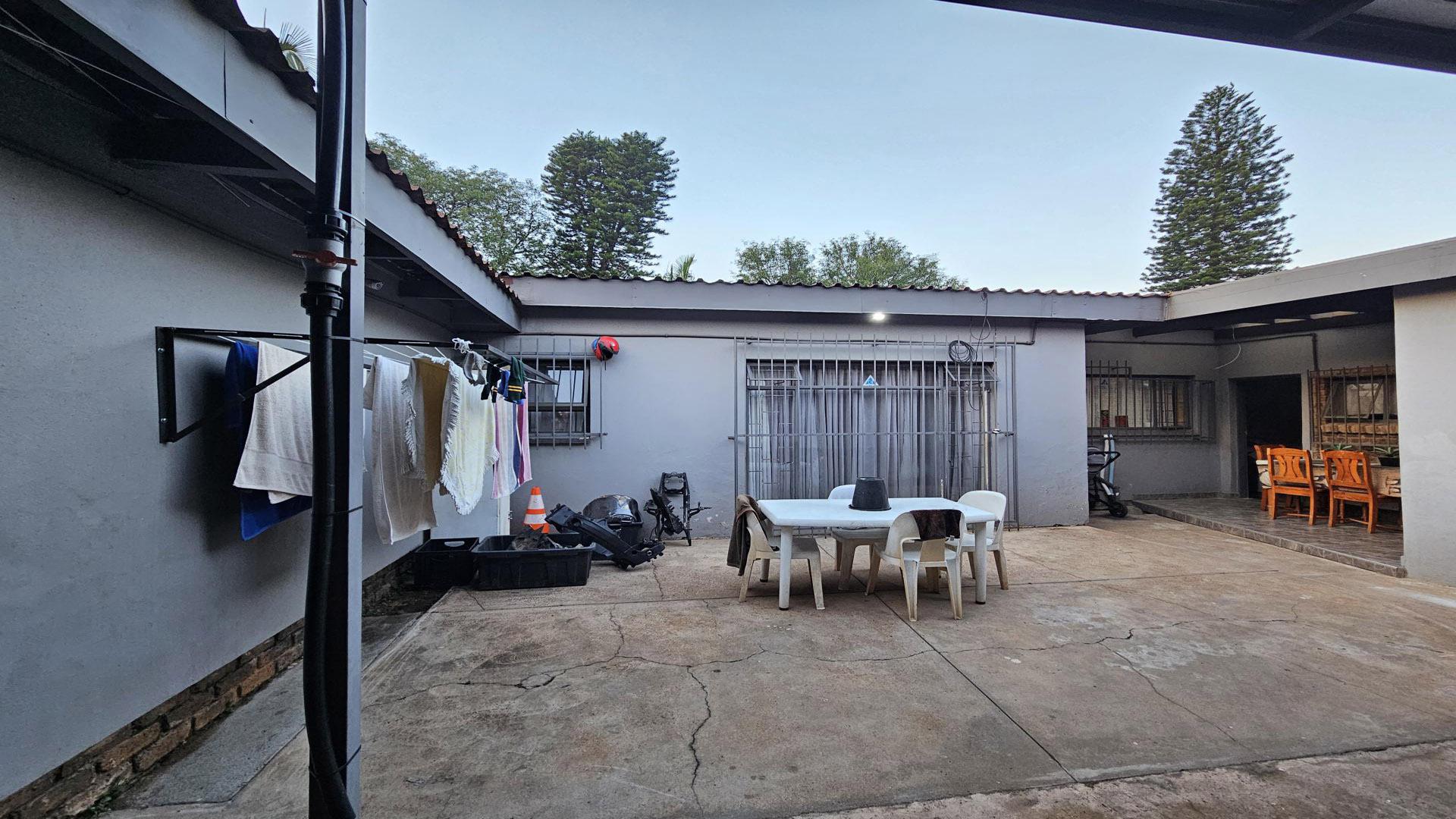 Backyard of property in Dorandia