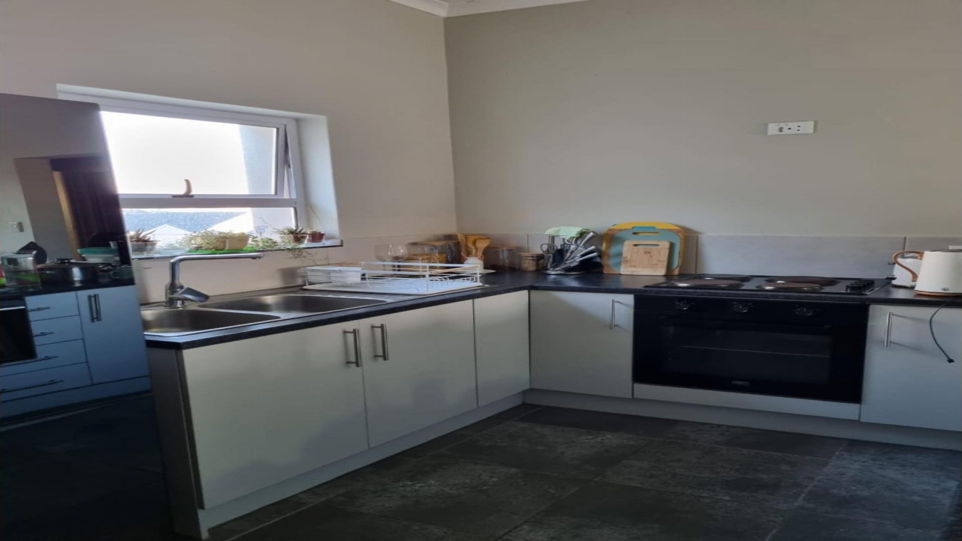 Kitchen of property in Stellenbosch