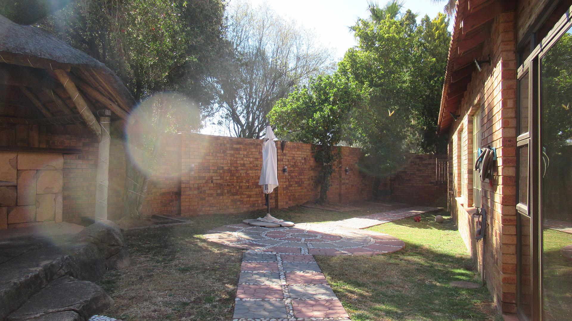 Backyard of property in Alan Manor