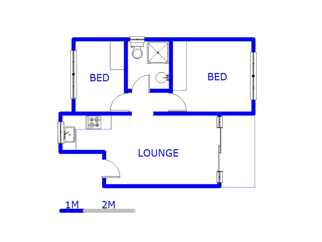 2nd Floor - 48m2 of property for sale in Honeydew