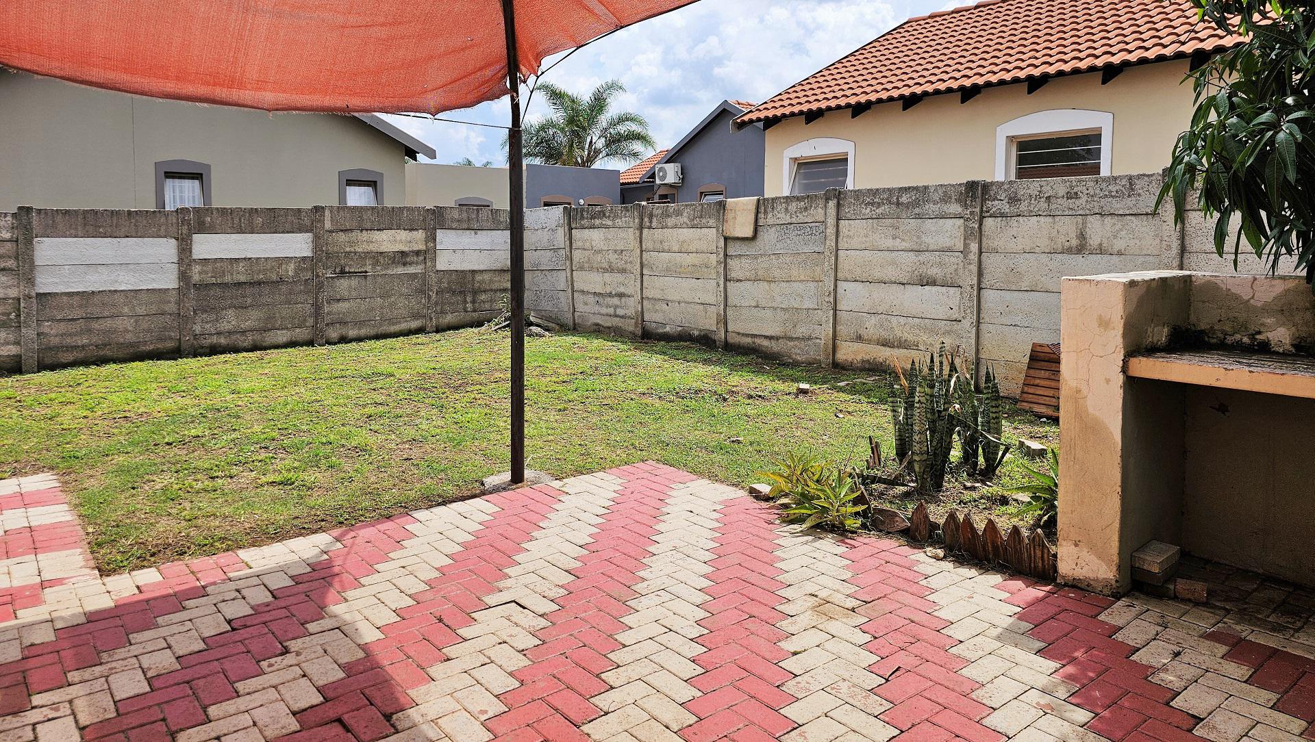 Patio of property in Brits