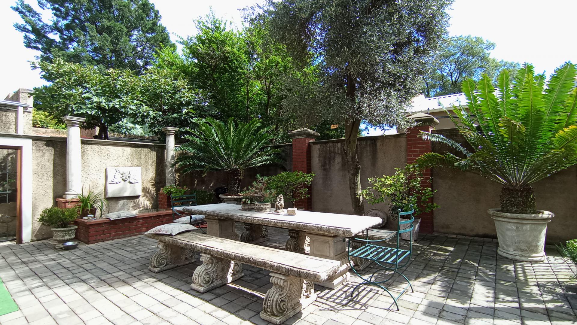 Backyard of property in Auckland Park